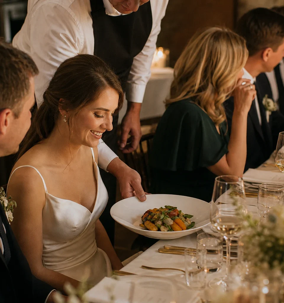 Svadobné menu pre všetkých hostí: Alergie, intolerancie a vegetariánske voľby